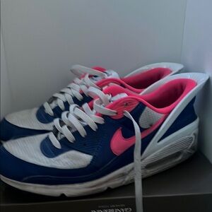 Nike Blue and Pink Sneakers